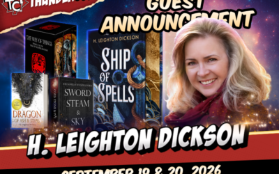 Set Sail for Adventure: H. Leighton Dickson Joins ThunderCon 2026!