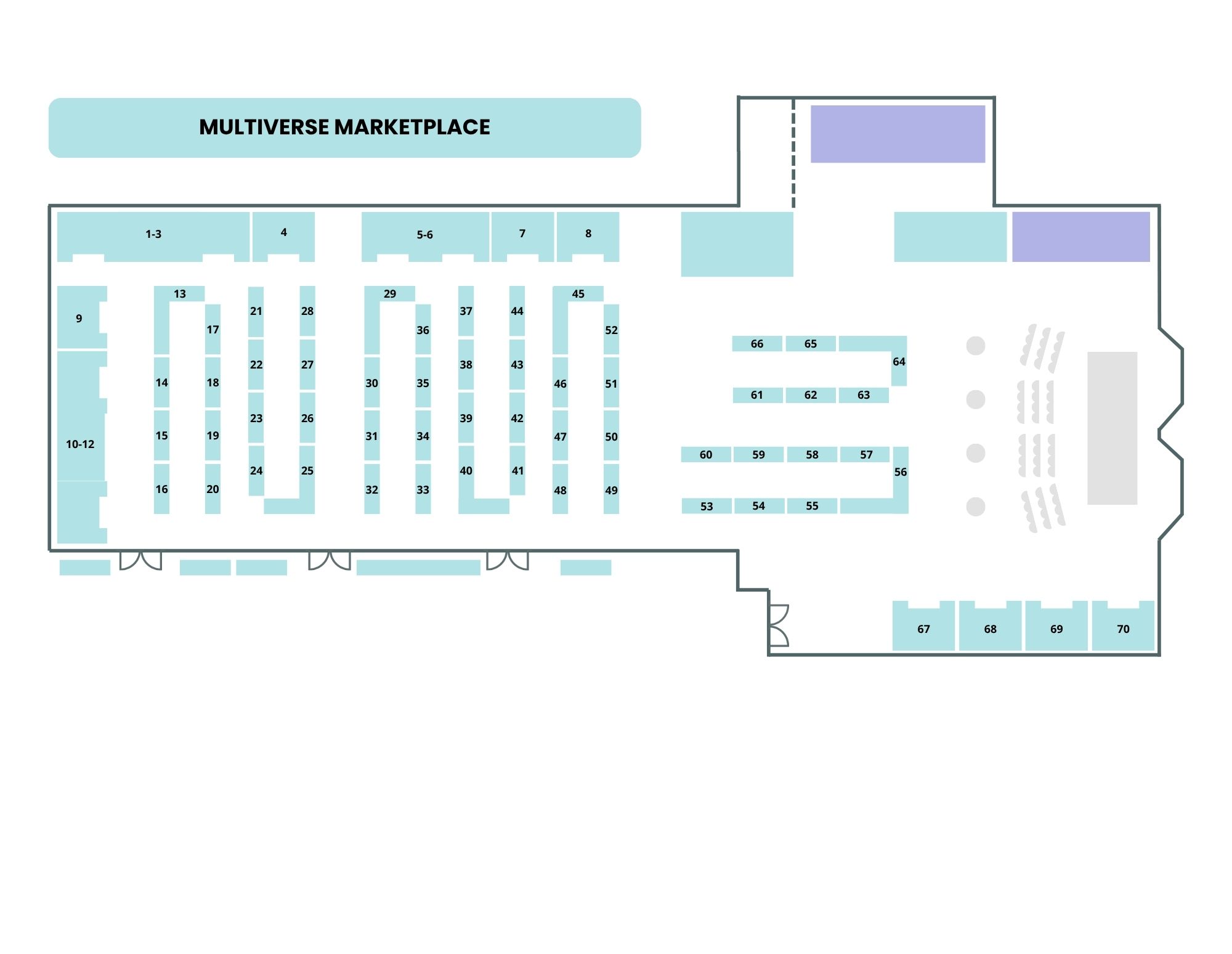 Multiverse Marketplace Map